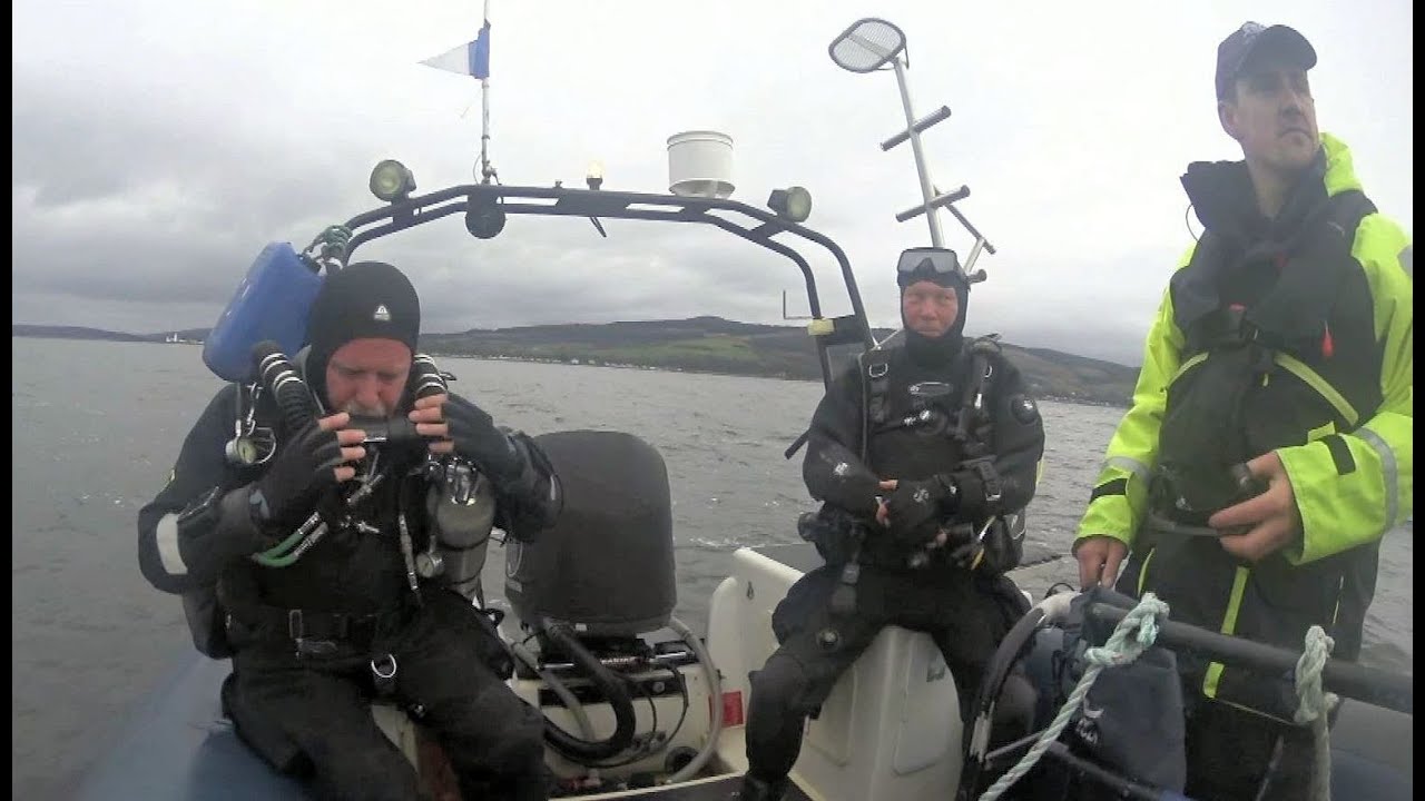 Winter diving in the Clyde with Wreckspeditions