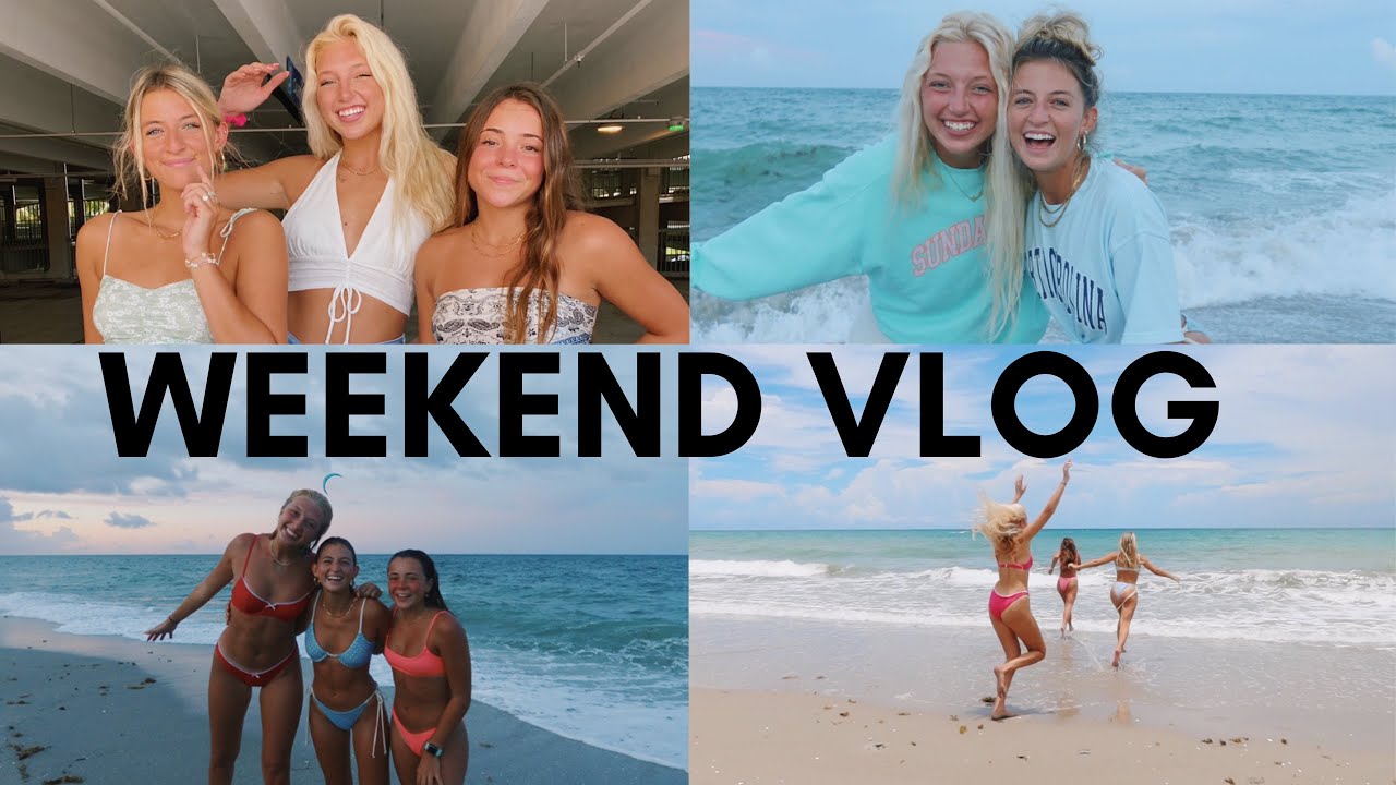 beach weekend w/ the girls! COFFEE, SWIMMING, SUNRISES, + LOTS OF PICS