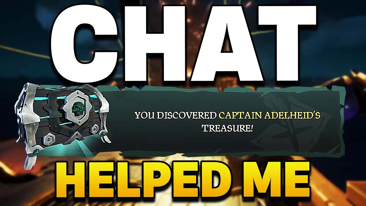 CHAT Helped Me STEAL a BURIED Athena (Sea of Thieves)