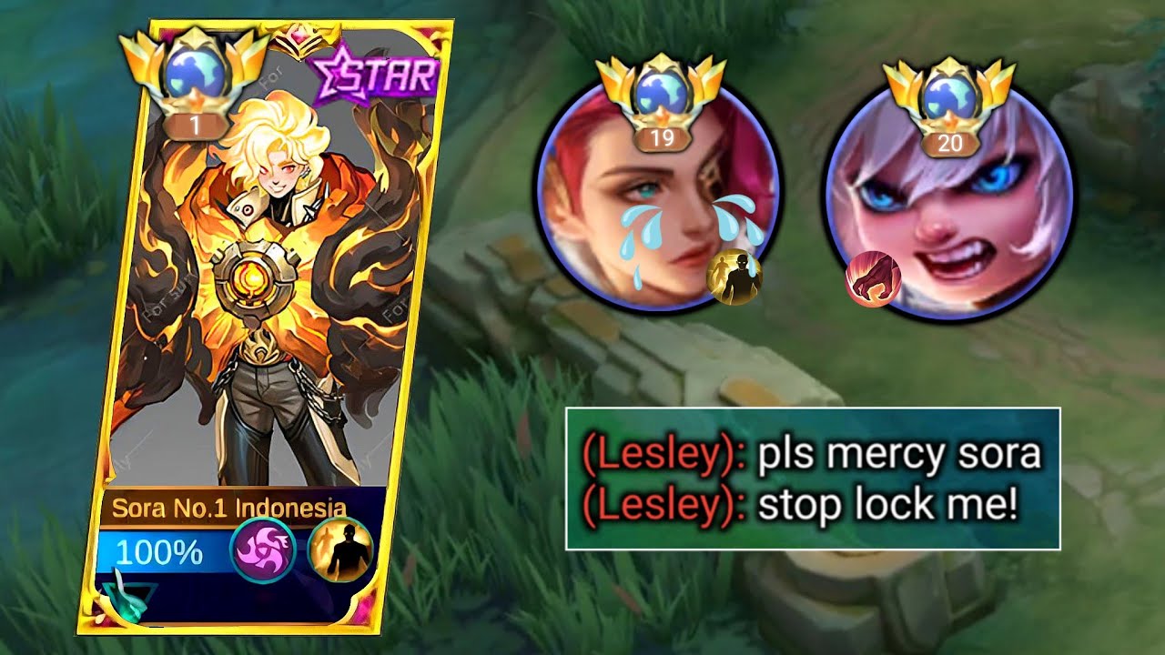 SORA TUTORIAL | HOW TO COUNTER META  LESLEY USING HERO SORA🔥 | SORA 1 HIT BUILD 2026 MLBB