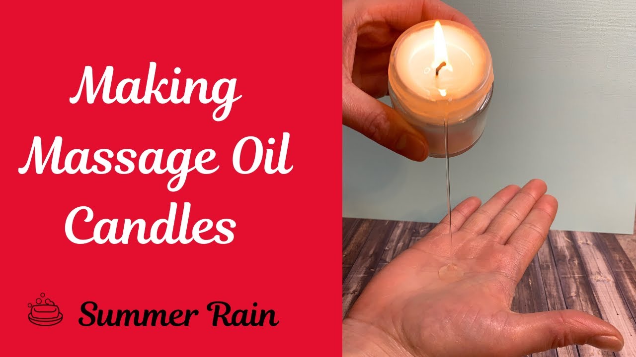 How To Make Massage Oil Candles