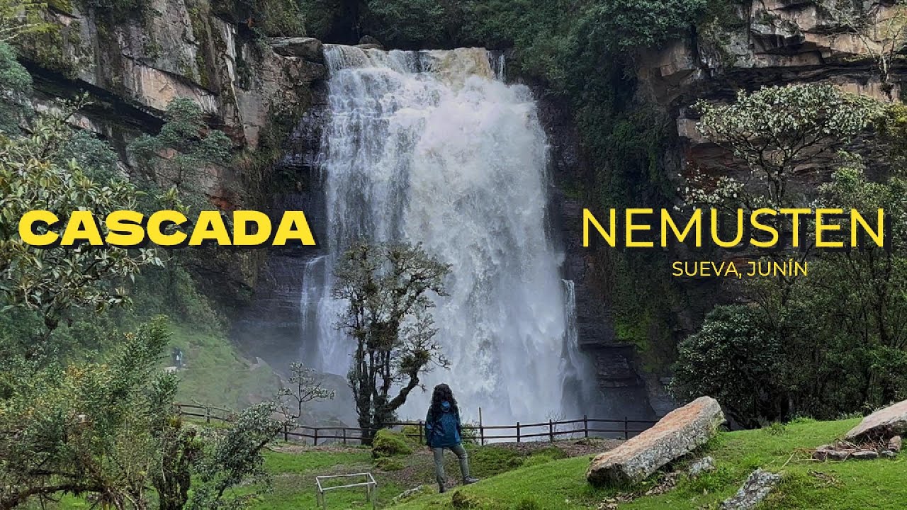 Viajé a la CASCADA de SUEVA, una de las más IMPONENTES cerca de Bogotá 🌿💦 | Colombia