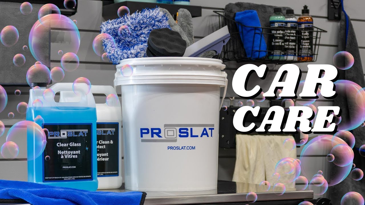 Proslat Introduces our New Car Care Line