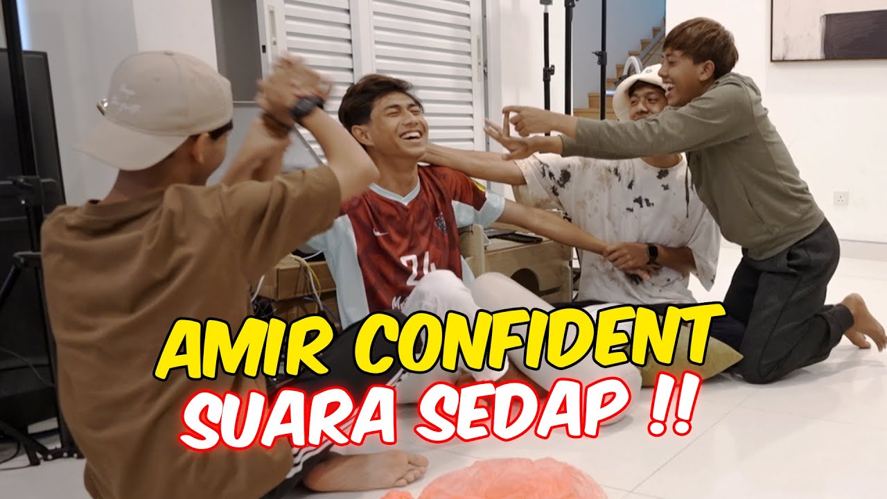 AMIR CONFIDENT SUARA SEDAP !! - NYANYI IKUT HURUF ABJAD A-Z