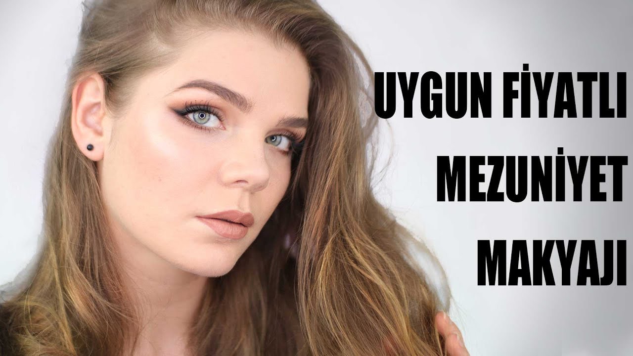 UYGUN FİYATLI KOLAY MEZUNİYET MAKYAJI
