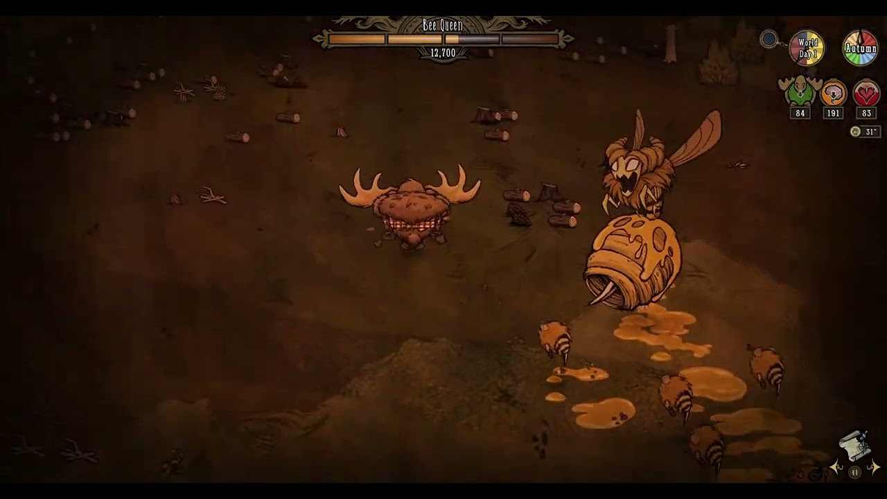 Weremoose vs Bee Queen