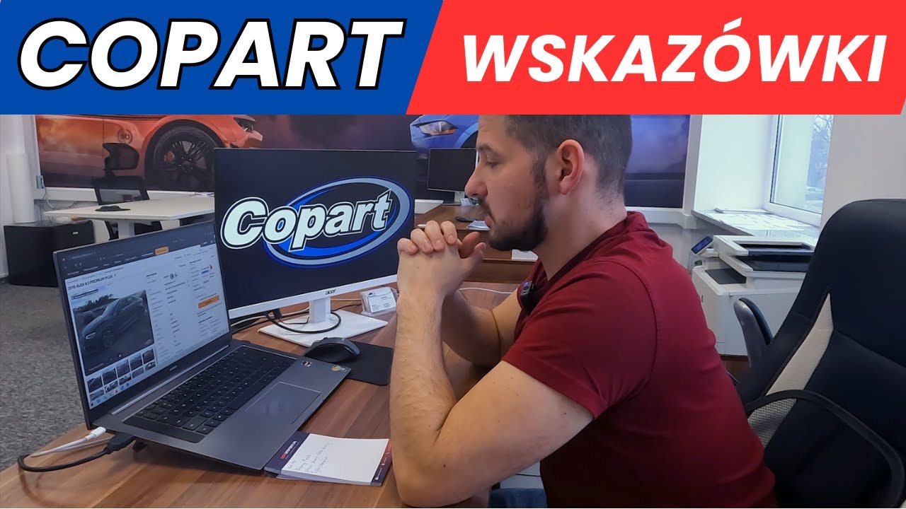 Jak poruszać się po aukcji Copart. Opis i praktyczne wskaz&oacute;wki. Zapraszamy do oglądania.