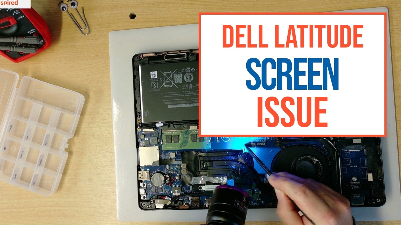 Dell Latitude 5480 Screen Issue - #righttorepair