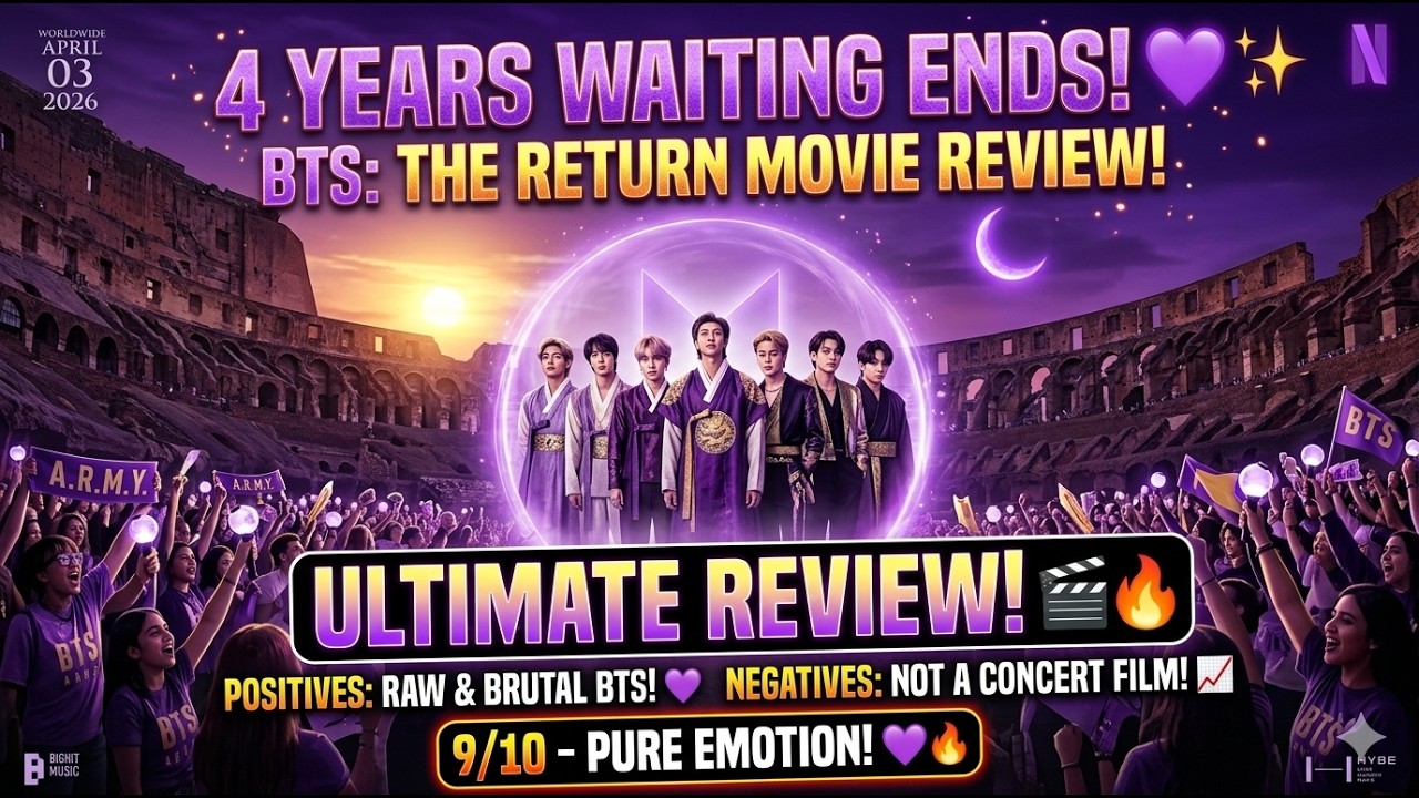 BTS: The Return Review 💜 | 4 Years Waiting ki Full Stop! | OT7 is Back!