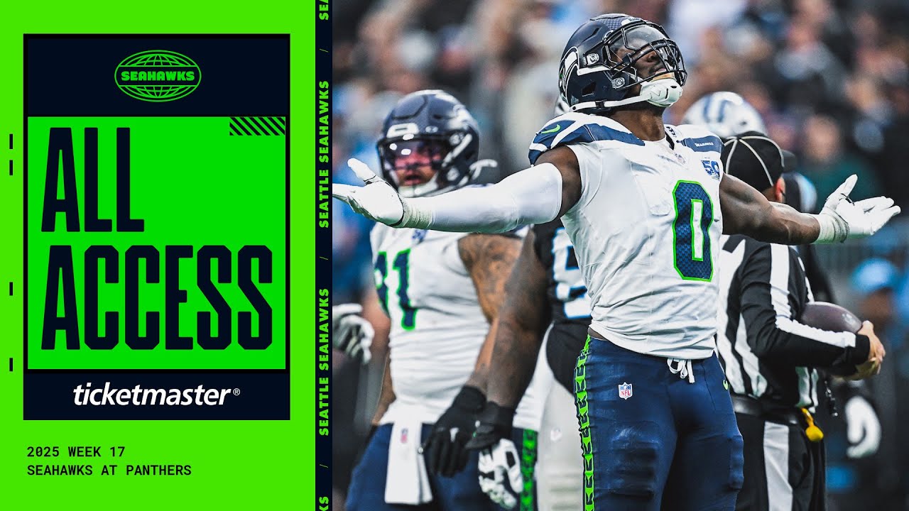 Seahawks All Access: The Sights and Sounds From The Week 17 Win At The Panthers