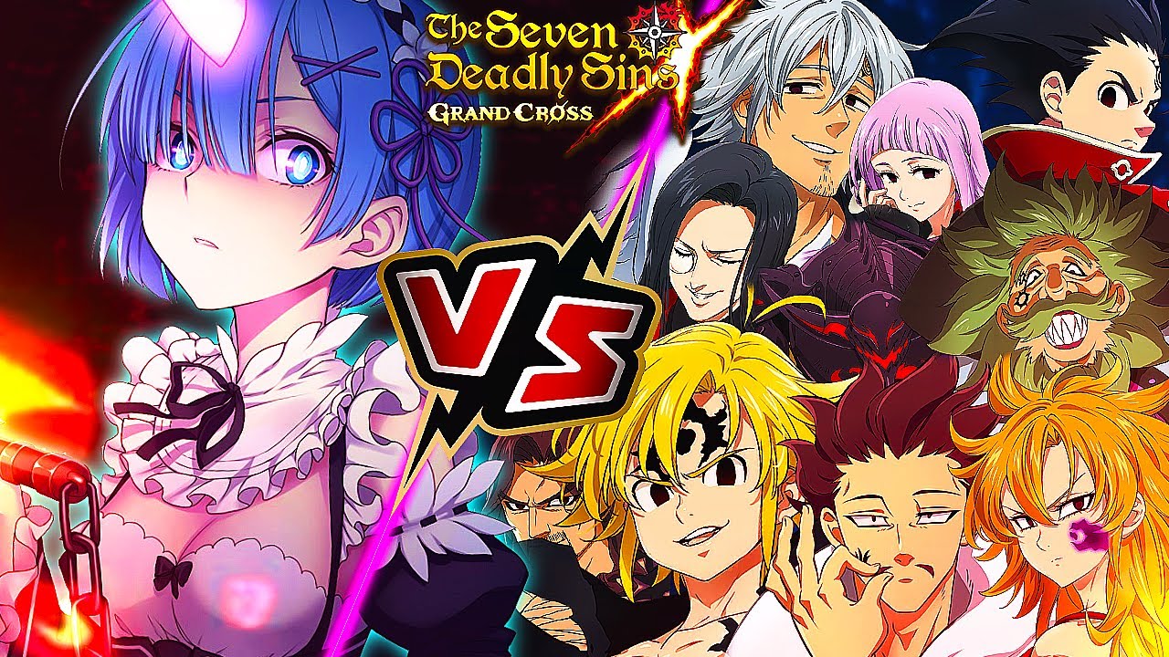 Rem VS EVERY Story BOSS in Seven Deadly Sins: Grand Cross (the relevant ones)