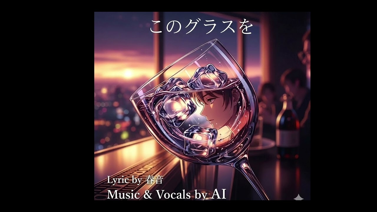 「このグラスを」(Lyrics by 春音 / AI Music)
