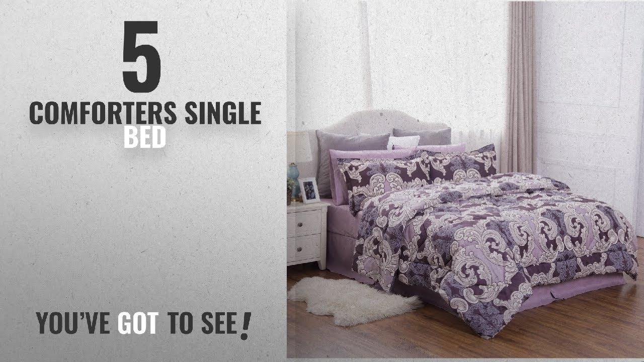Top 10 Comforters&nbsp;Single Bed [2018]: Twin Size(68