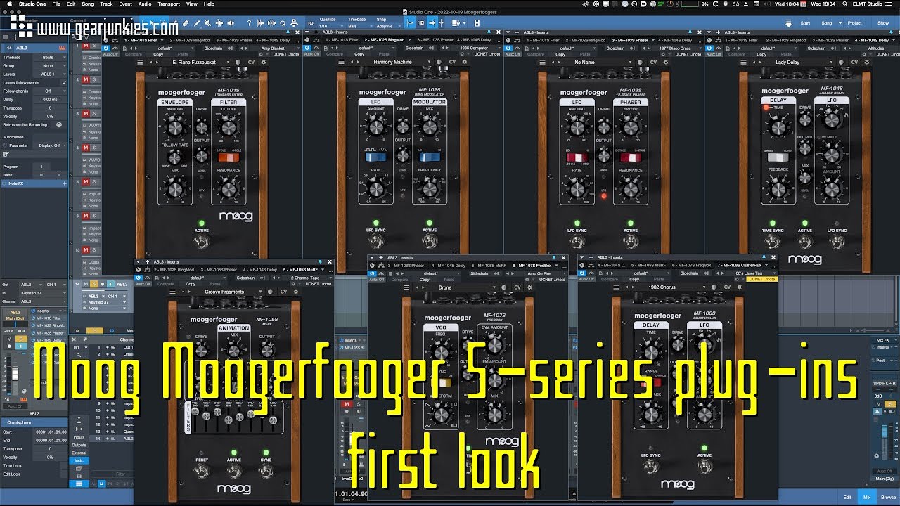 Moog Moogerfooger S-series plug-ins first look
