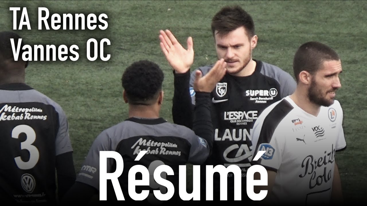 TA Rennes - Vannes OC : match contre le 1er I National 3 - 11ème journée I (TA - VOC)