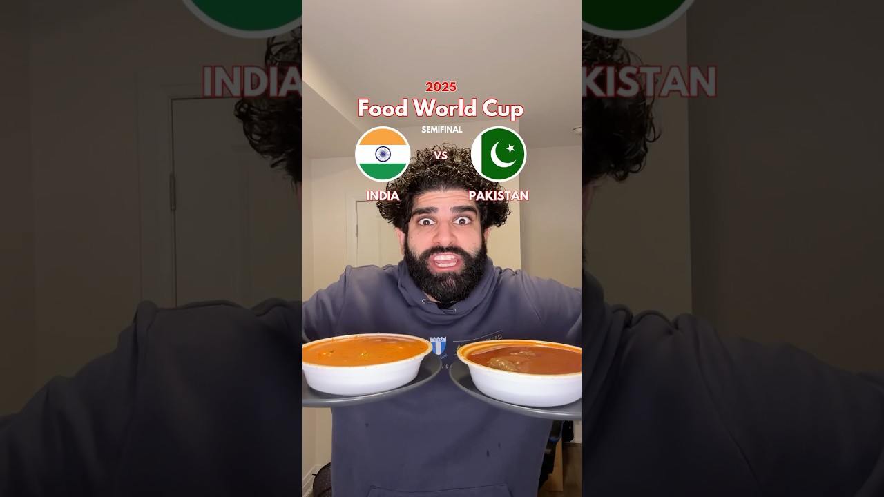 India vs Pakistan - Food World Cup