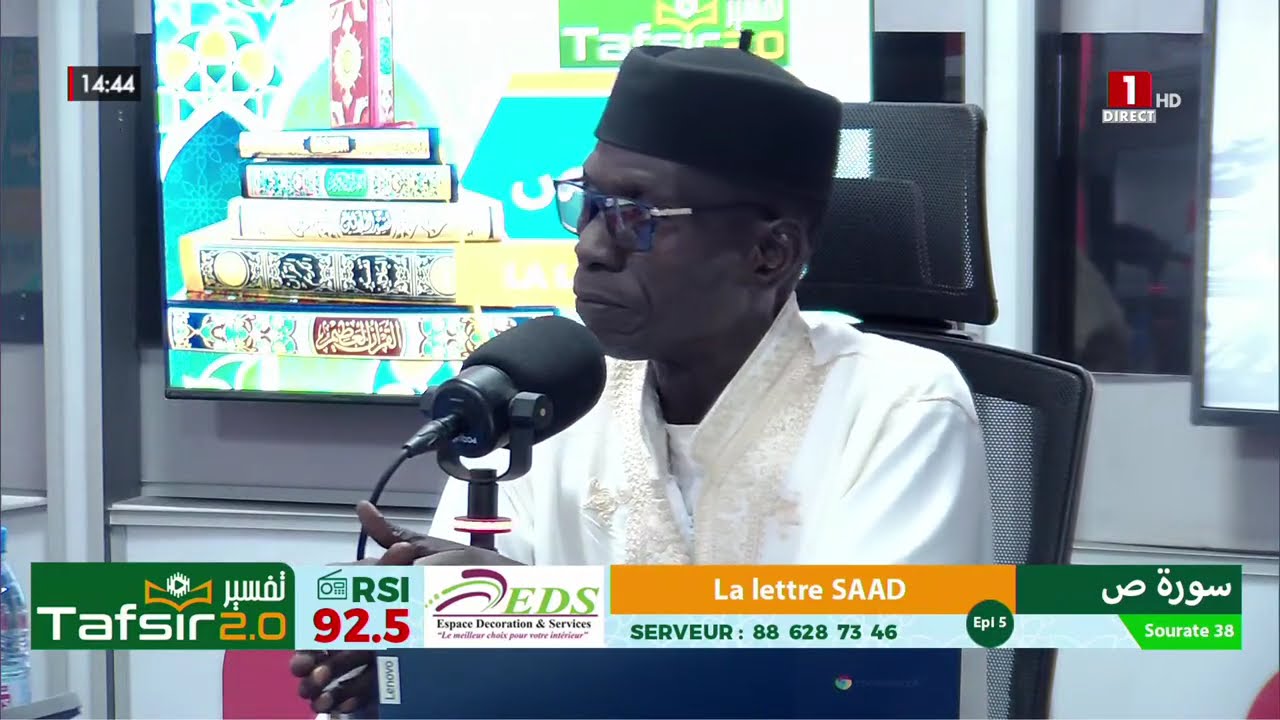 TAFSIR 2.0 : Du 30 JANV 2026 - SAAD- Chap. 38 - Epi 5 - Avec Oustaz TAYIB SOCE