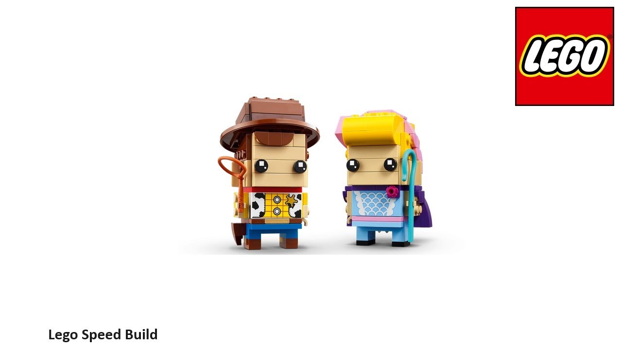 Lego Brickheadz 40553 Woody & Bo Peep Speed Build