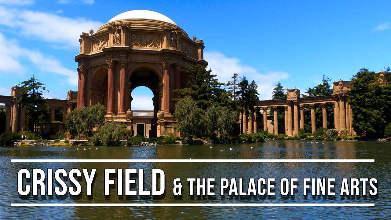 Crissy Field & The Palace Of Fine Arts. Walking. Eastbound. 4K60fps.