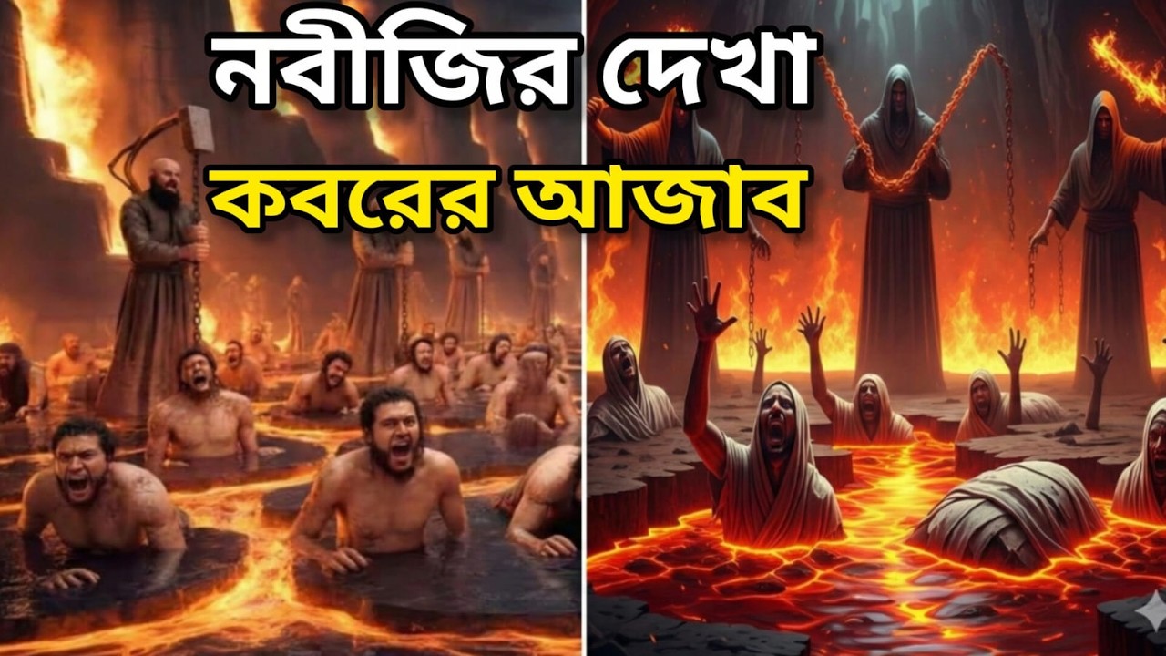 যে ২ টি ছোট ভুলে..  নবীজির দেখা দুই কবরের আজাব! এই দুটি ভুল আমরা সবাই করি. (Prashantir poth)