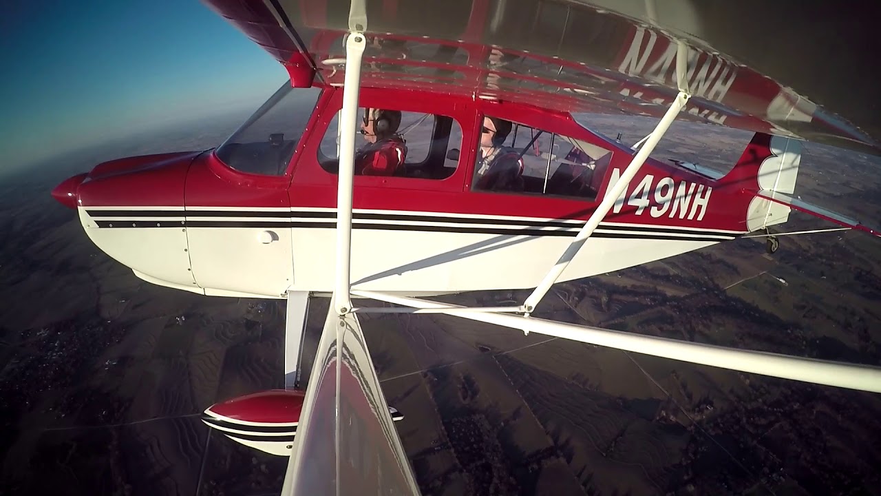 Citabria 7ECA Aerobatics Introduction: Loops, Rolls, and Hammerheads