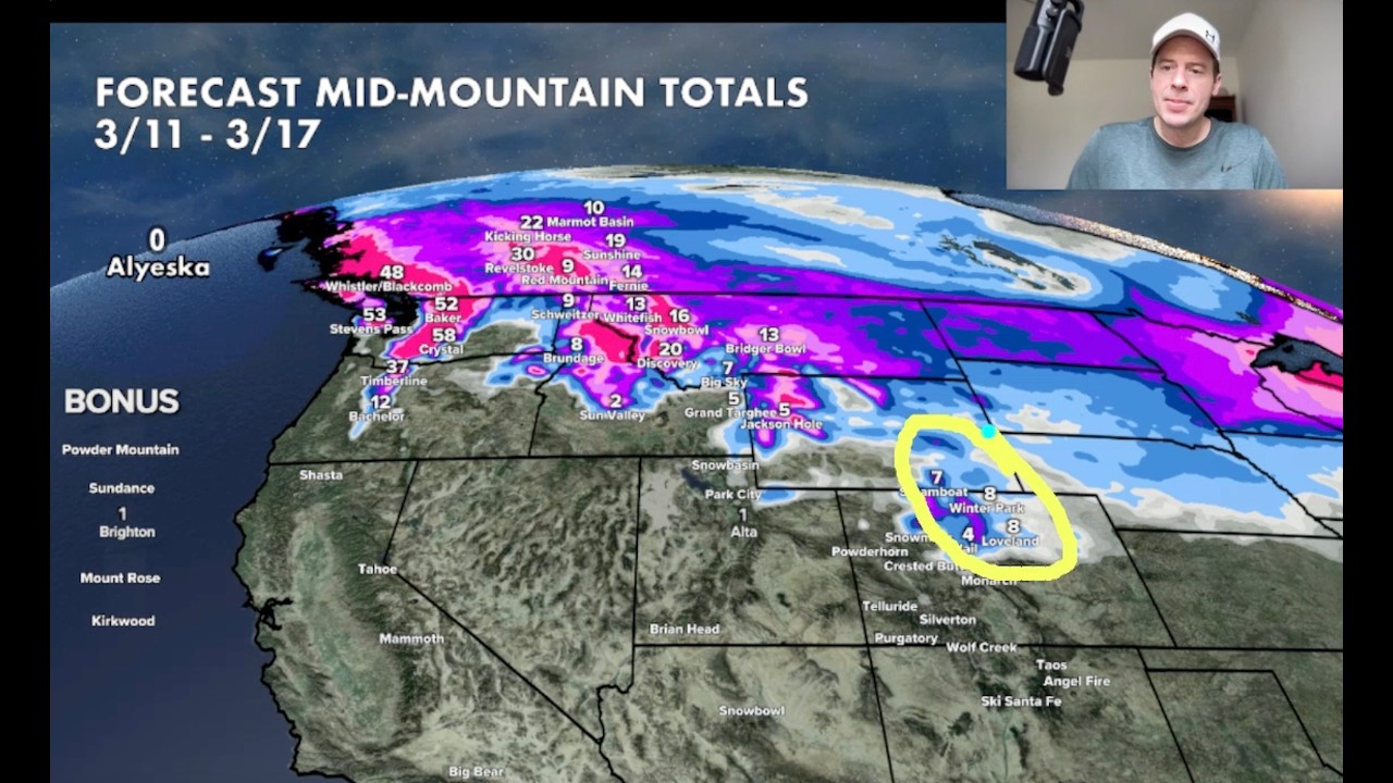 Mountain Weather Update 3/11, Meteorologist Chris Tomer