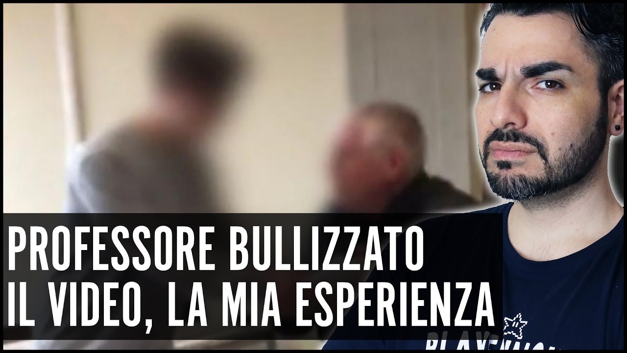 PROFESSORE BULLIZZATO: l'ho vissuta anche io...