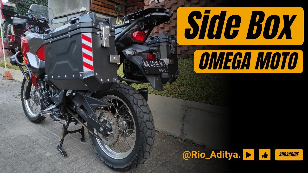 Pasang Side Box Pannier Omega Moto di KAWASAKI VERSYS 250  #modifikasi #adventure #bengkel #touring