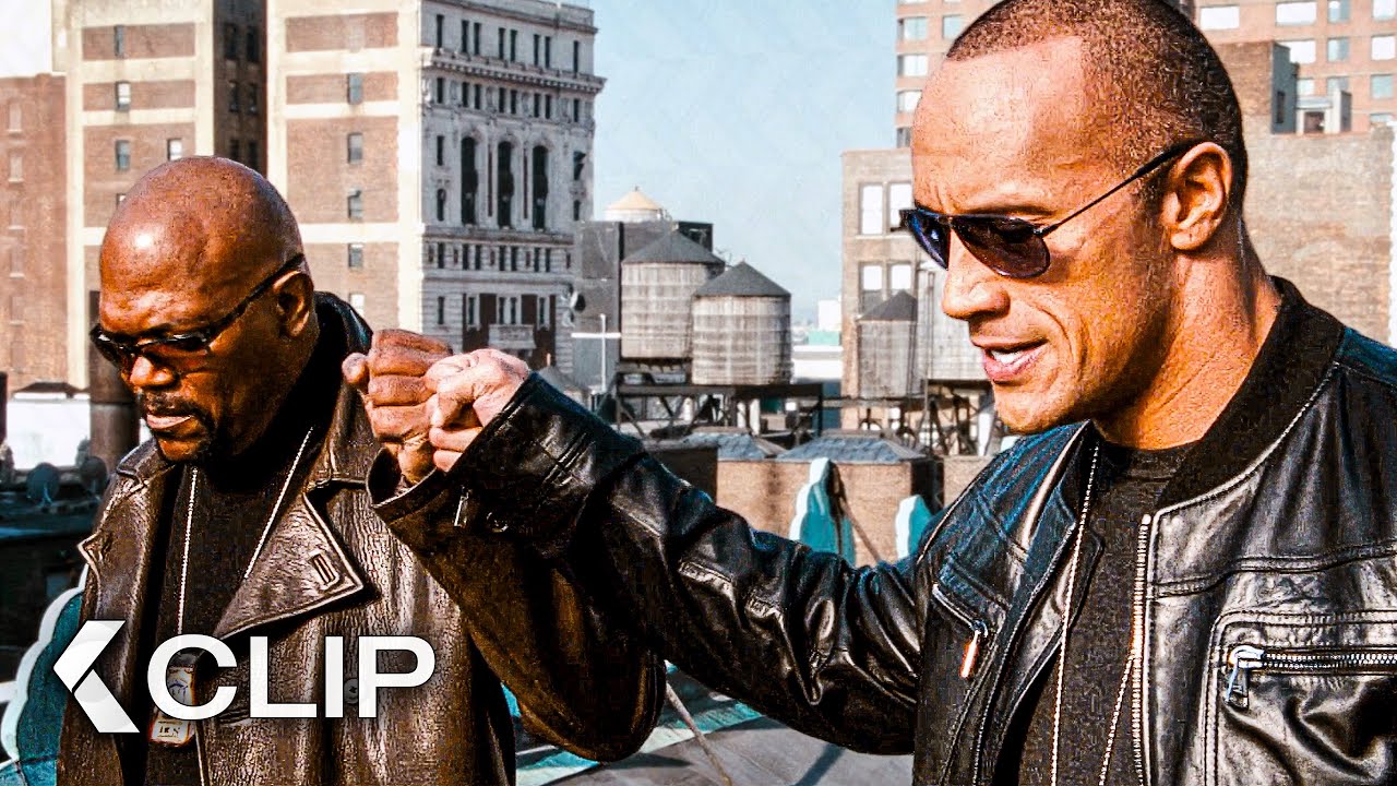 La Muerte más Absurda - POLICÍAS DE REPUESTO Clip (2010) Samuel L. Jackson, Dwayne Johnson