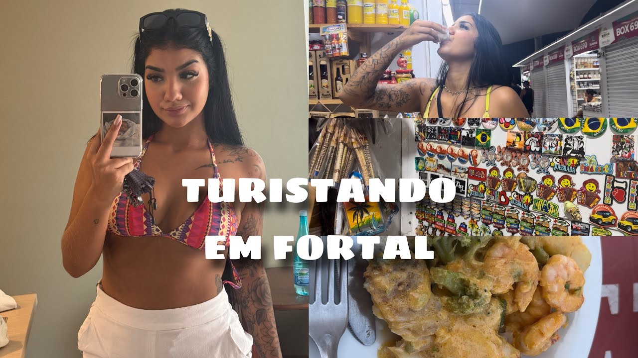 VLOG FORTALEZA | Praia do futuro, feirinha beira mar e maisssss