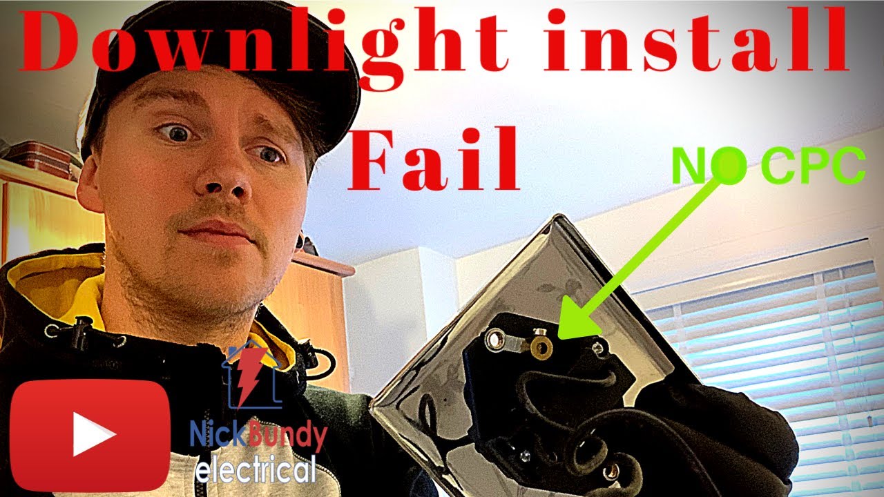 Downlight install Fail, New Ansell CCT downlight, Exotic life of ana Electrician