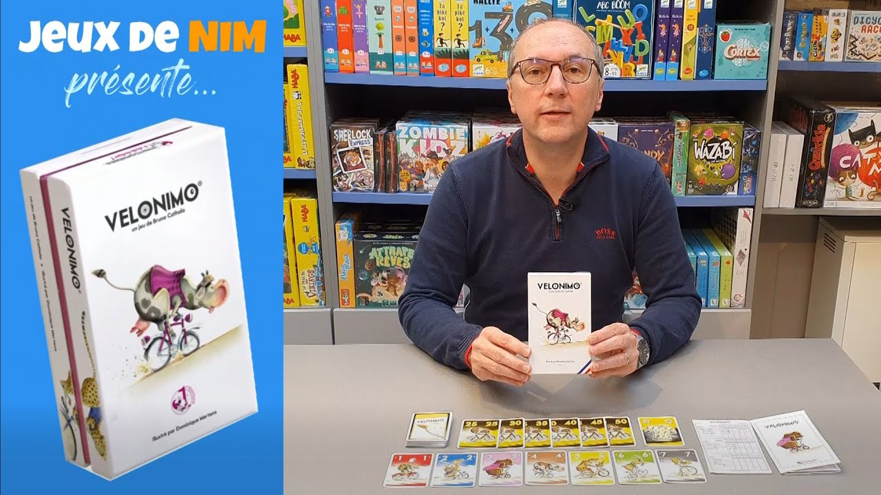 Velonimo - jeu de cartes - l'explication