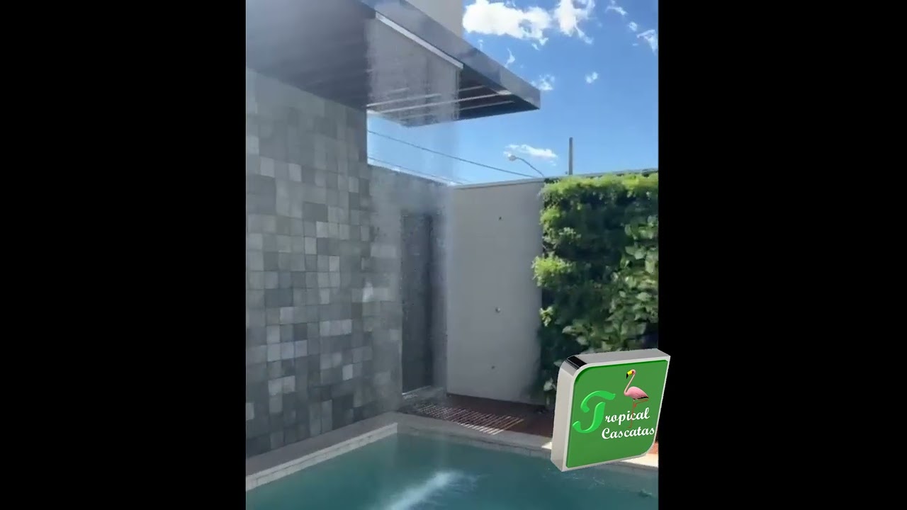 Cascata chuveiro a&ccedil;o Inox