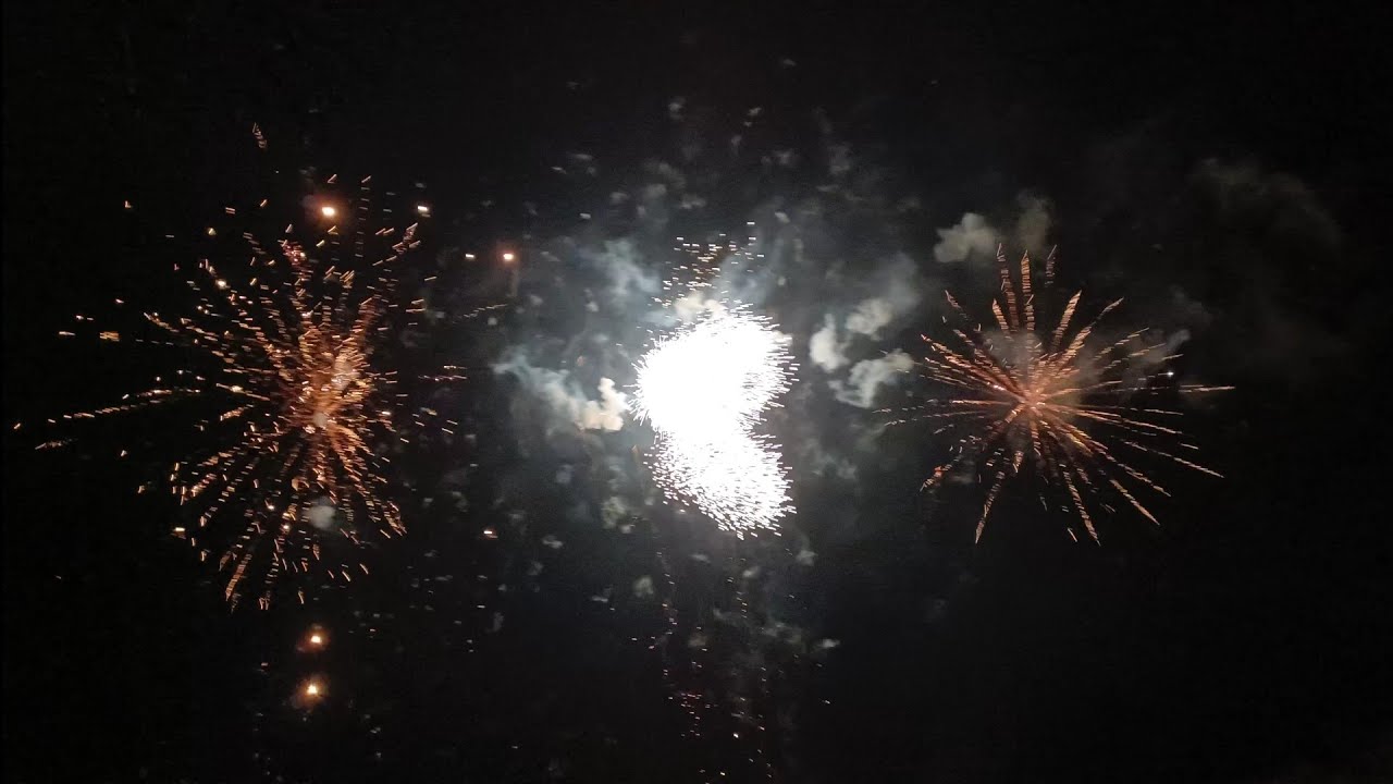 Vuurwerk project met 24 potten