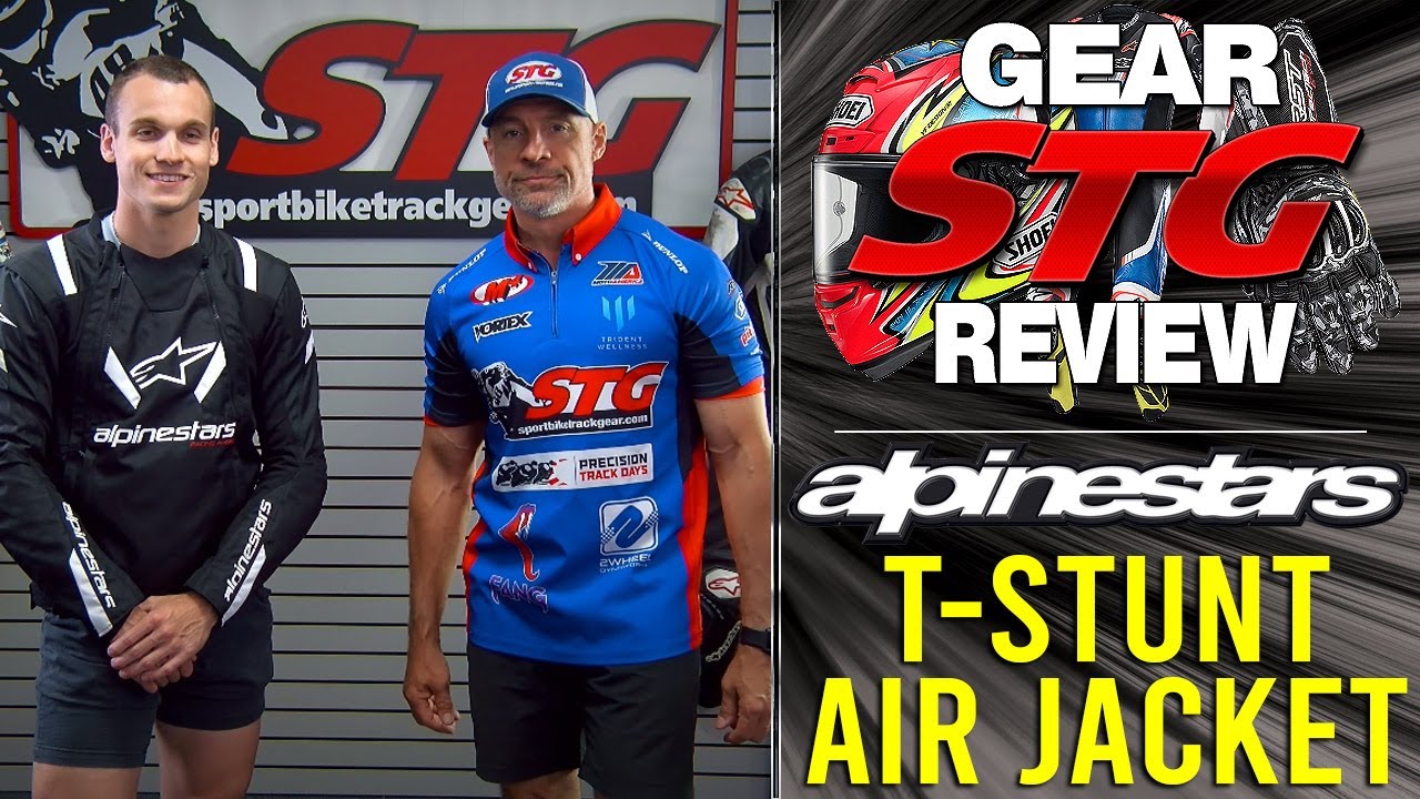 Alpinestars T-Stunt Air Jacket Review from SportbikeTrackGear.com