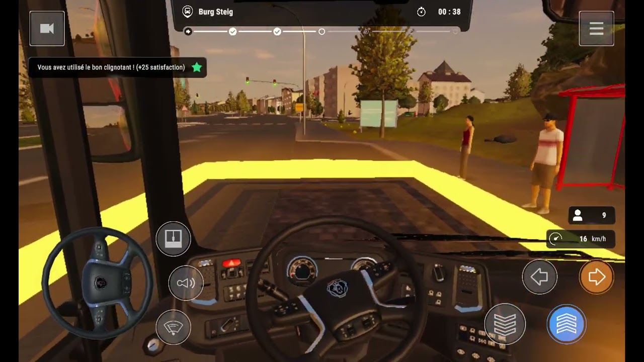 Bus Simulator City Ride | Scania Citywide LF 12 electric | Ligne 56 | Gameplay