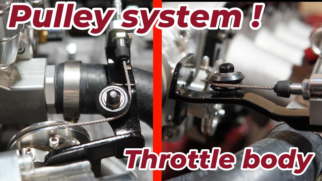 K series custom throttle body bracket
