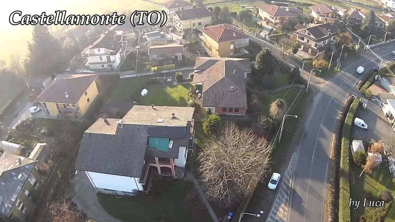 Castellamonte (TO) - Panoramica dal drone