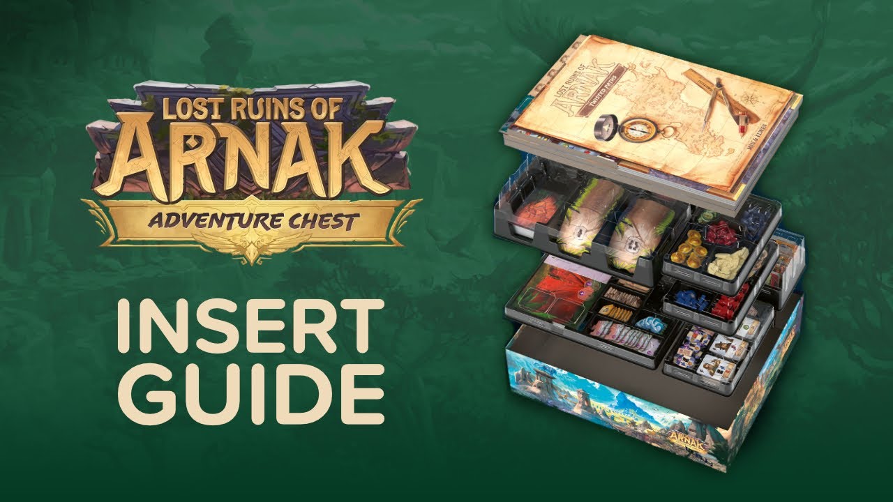 Arnak Adventure Chest Storage Solution Guide!