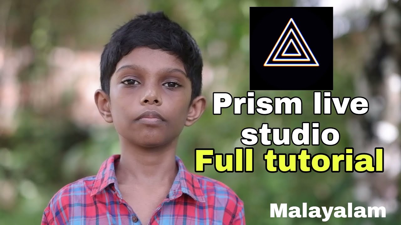 Prism live studio tutorial | Malayalam | Achu's channel for Achu's friends.@shijopabraham