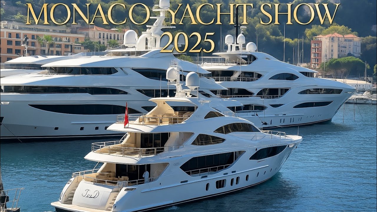 MONACO YACHT SHOW 2025 | Billionaire Luxury Lifestyle MEGA YACHTS in Monaco  🇲🇨 #superyachts 
