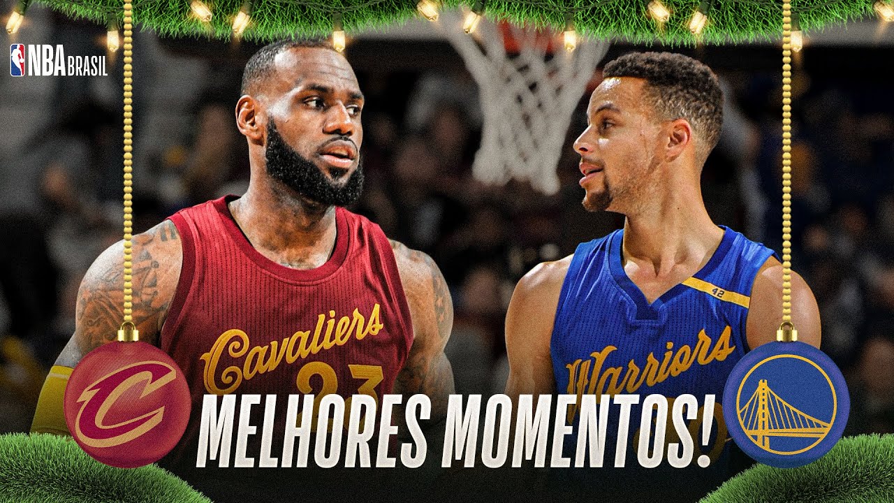 LEBRON e CURRY fizeram um dos maiores jogos de Natal da hist&oacute;ria da NBA - Melhores Momentos