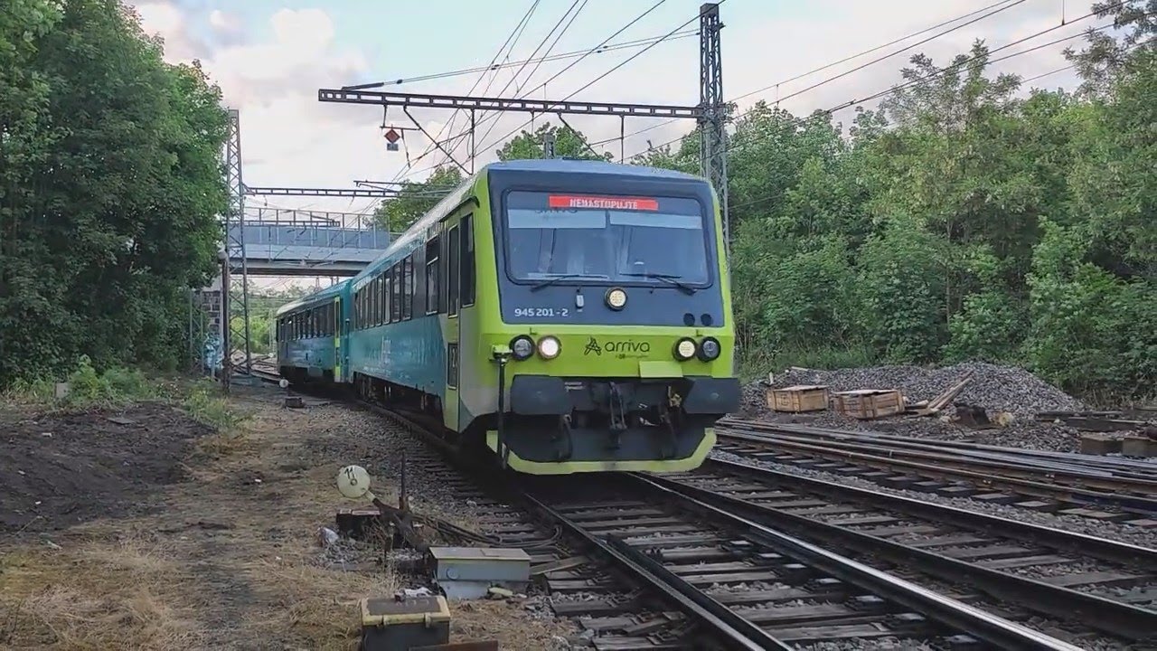 Jak jsme potkávali v minulosti vlaky Arrivy  (How we met Arriva trains in the past)