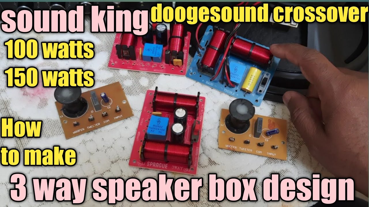Full video link  Universal! #crossover #network #doogesound #sweton #soundking #speaker #woofer