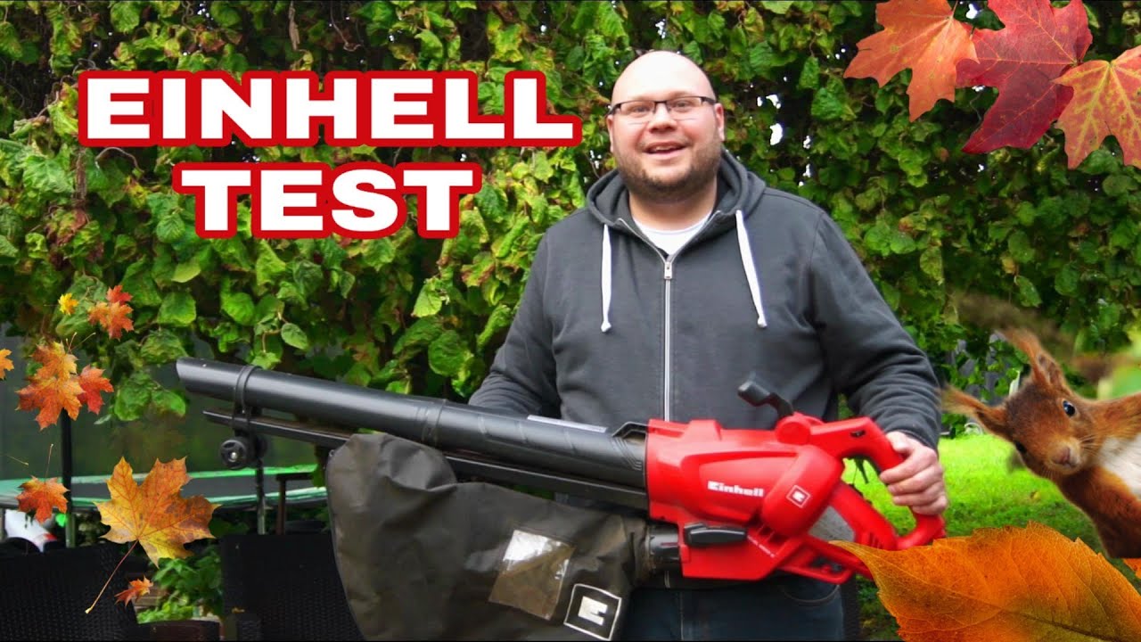 Einhell Laubbl&auml;ser Laubsauger im Test Review GC-EL 2500E