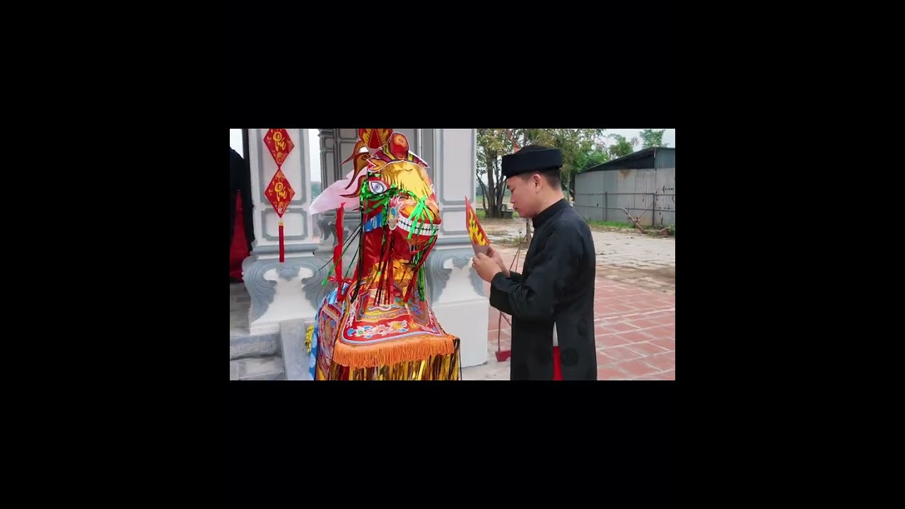 Lễ hội đầu xuân làng nghề cổ châu#langnghedongky #donganh #truyenthongxua