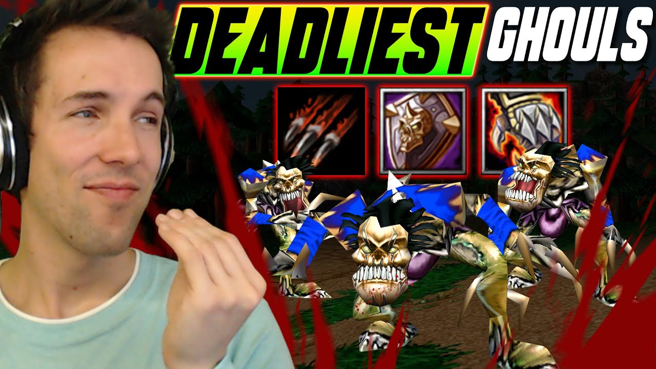 3:3 Upgraded Frenzy Ghouls 100/100 Supply - UD Rank 1 Episode 13 - WC3