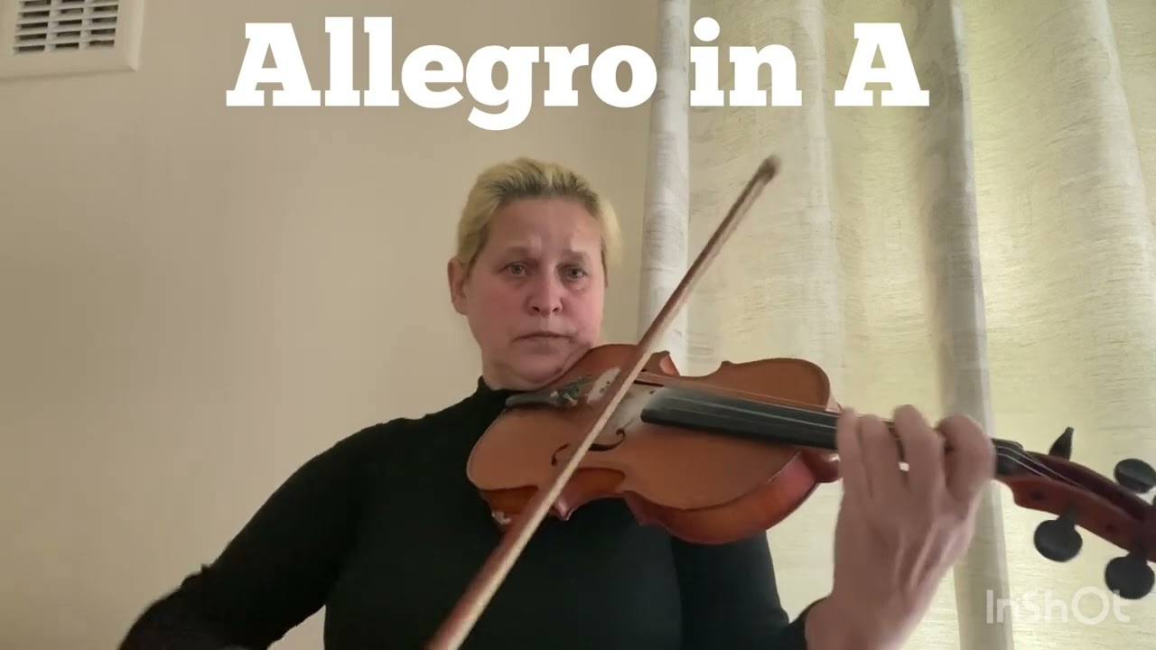 Allegro in A by G.P.Telemann(Fiddle time sprinters)