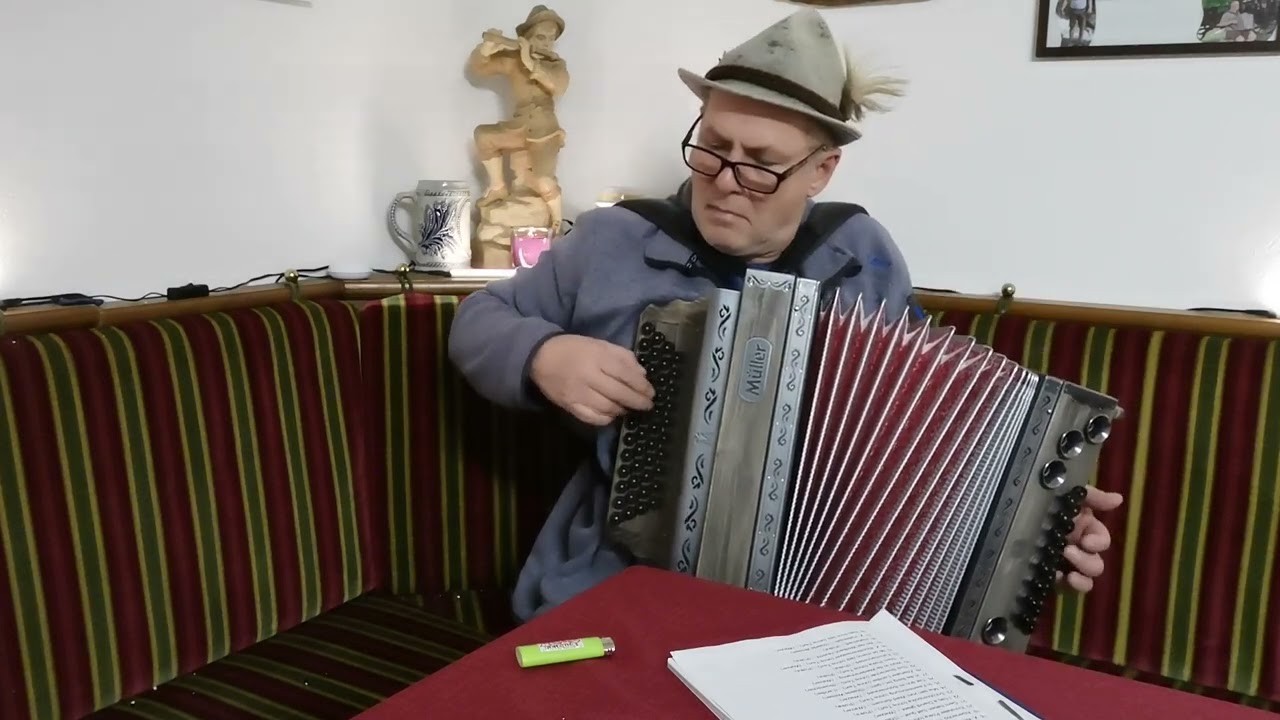 Versteckte Liab (Walzer) - Steirische Harmonika (GCFB)