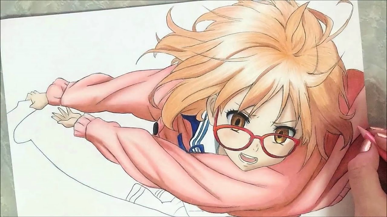 Mirai Kuriyama Speed Drawing (Beyond the Boundary)
